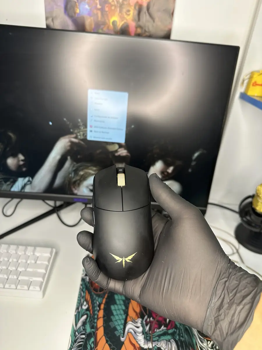 Mouse gamer VGN Dragonfly F2 Ultra preto